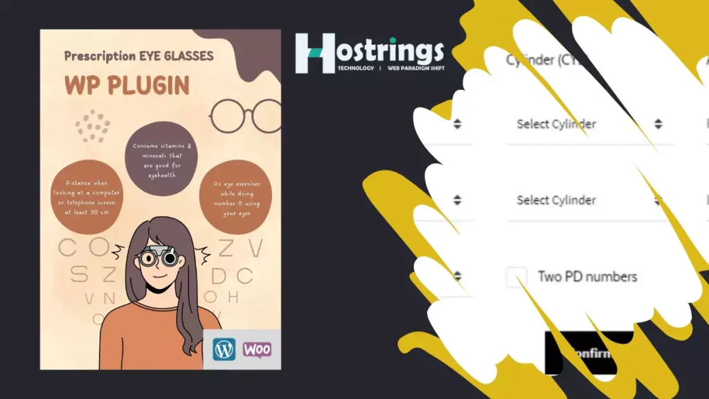Eyeglasses Prescription plugin - popup prescription plugin